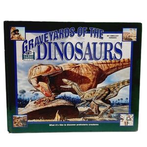 🍒4 for $20🍒 Graveyards of the Dinosaurs Hardcover Book HC Kids